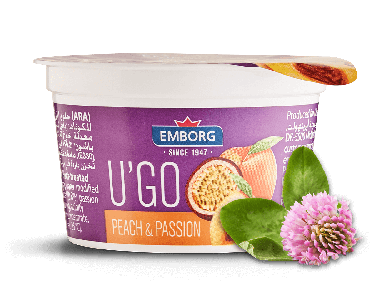 U'GO Peach and Passionfruit Yogurt