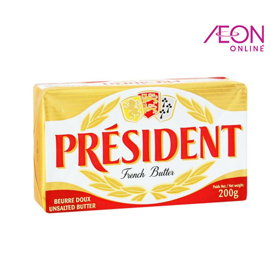 President Unsalted Butter, 200g