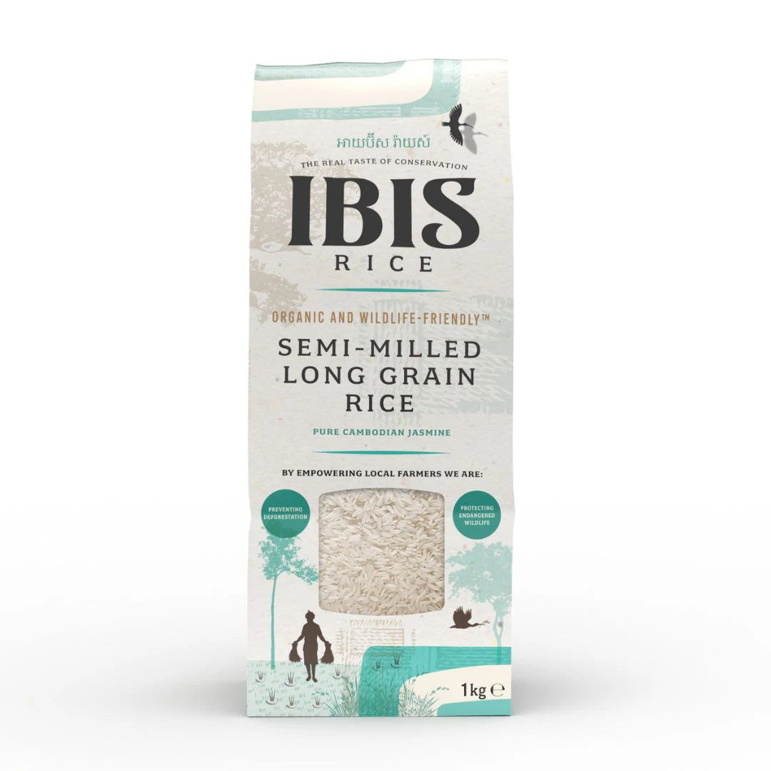 Ibis, Semi-Milled Long Grain Rice, 1kg