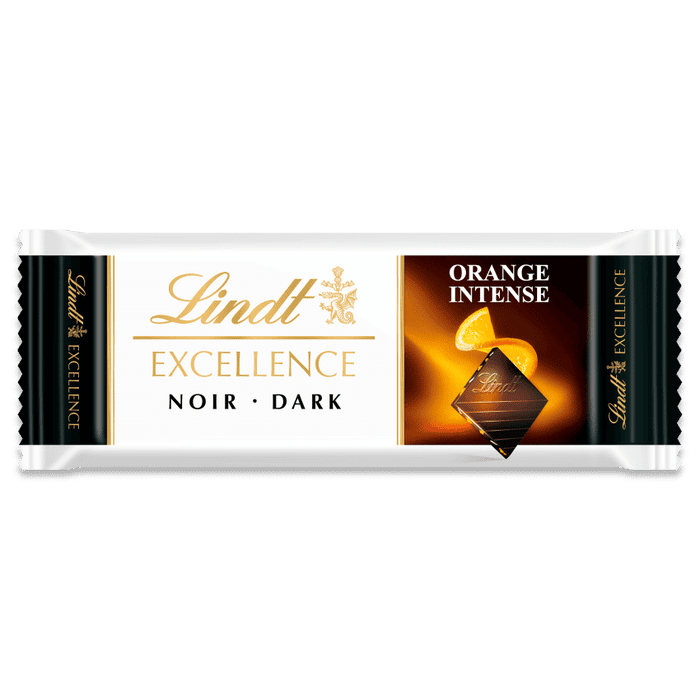 Lindt Excellence Intense Orange Dark Chocolate, 35g