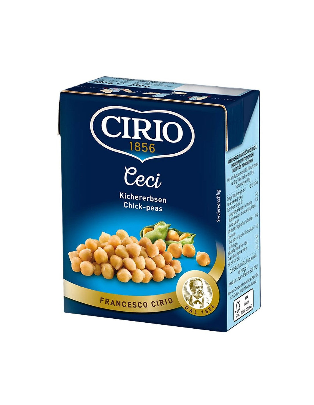 Cirio Chick Peas, 380g