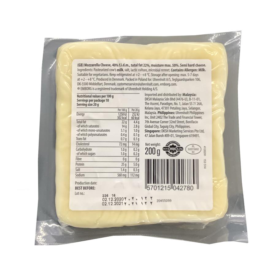 Mozzarella, 200g