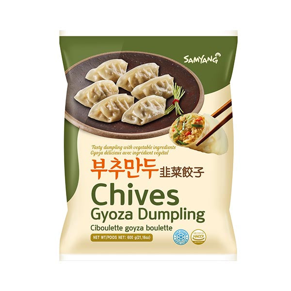 Samyang Chives Gyoza Dumpling, Frozen, 600g