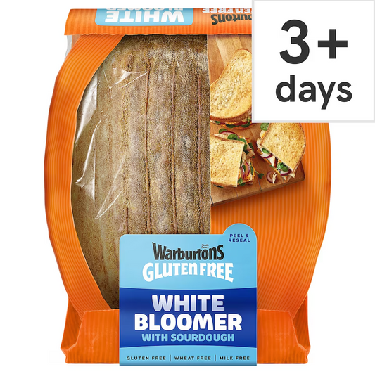 Wharburton's Gluten Free White Bloomer Sourdough Loaf, 400g