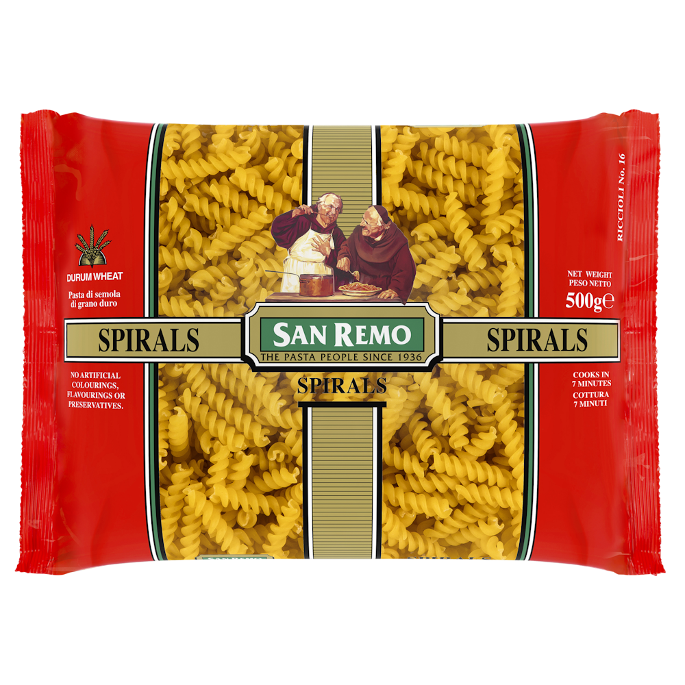 San Remo Spirals, 500g