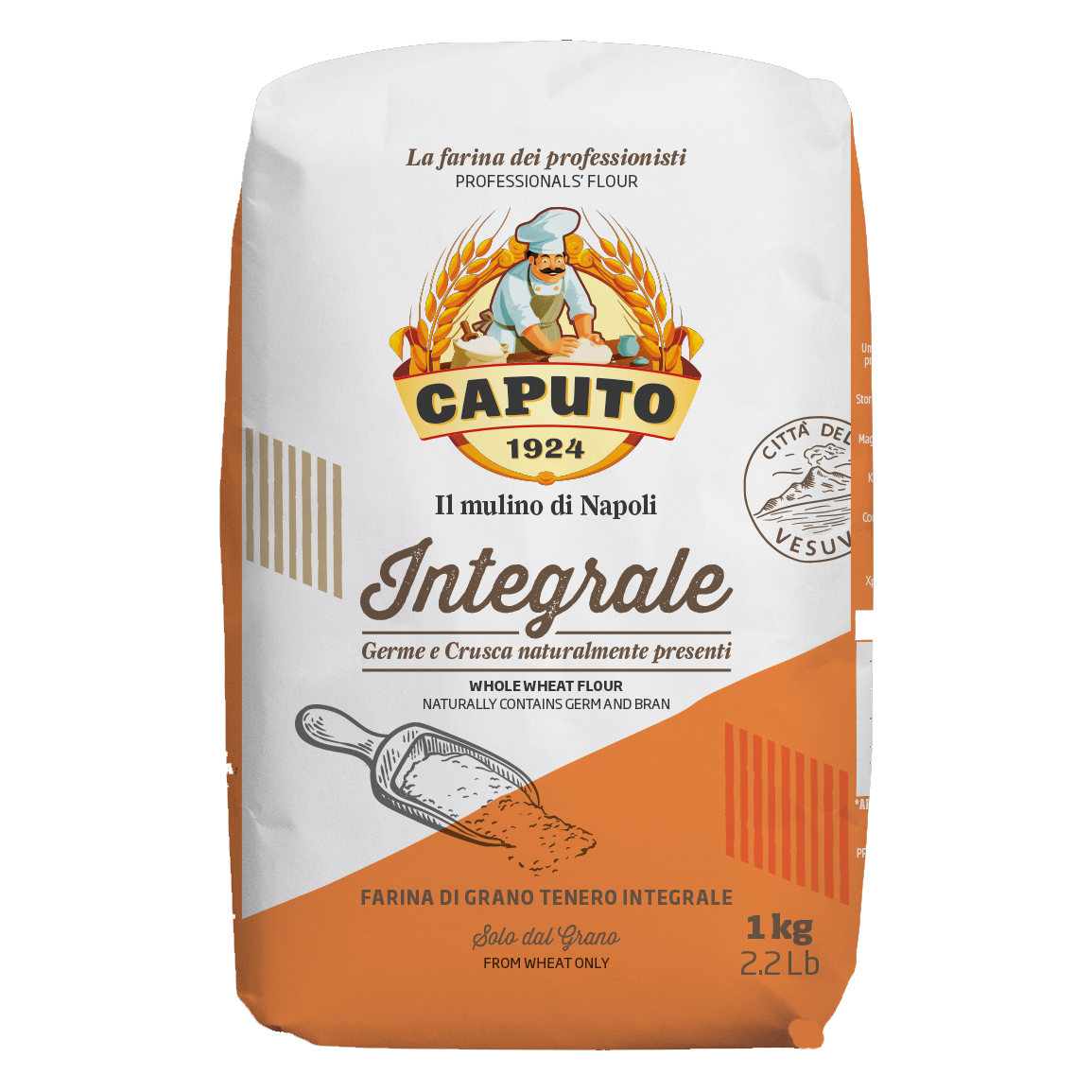 Caputo Integrale Whole Wheat Flour, 1kg