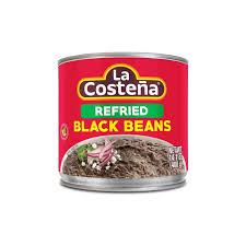 La Costena Refried Black Bean, 400g