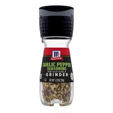 McCormick Garlic Pepper Seasoning Grinder, 34g