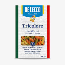De Cecco Fusilli Tricolore, 500g