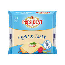 President Light Processed Cheese, 200g