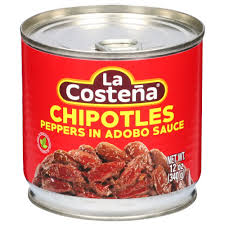 La Costena Chipotle Peppers In Adobo Sauce, 340g