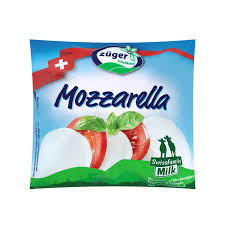 Zuger Mozzarella Cheese 45% Ball, 125g