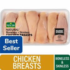Chicken Breast, Fresh, Boneless, Skinless