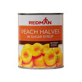 Peach Halves In Sugar Syrup, 825g