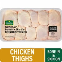 Chicken Thigh, Fresh, Boneless, Skin On