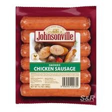 Johnsonville Smoked Chicken Sausage, Frozen, 360g