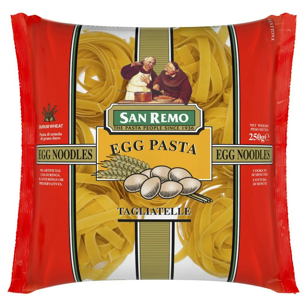 San Remo Egg Noodle Tagliatelle, 500g