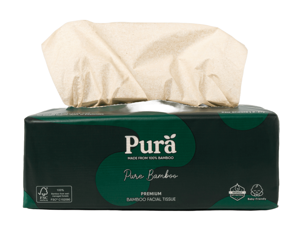 Bamboo Facial Tissie, Pure Bamboo